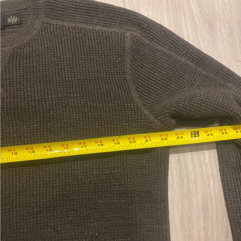 Ralph Lauren Double RL Dark Brown Crewneck Sweater - Picture 3 of 4